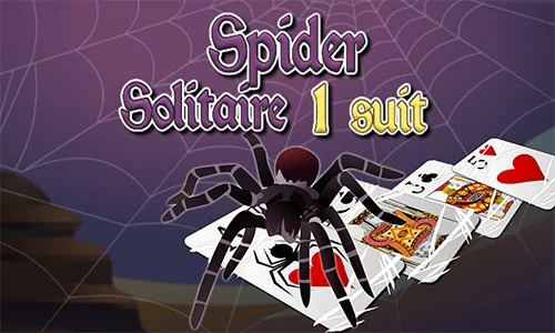 Spider Solitaire 1 suit